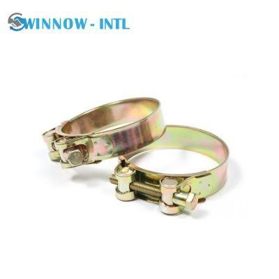 Stainless Steel and Galvanized Iron Heavy Duty Pinch Clamps