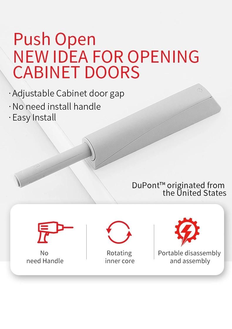Plastic Door Damper Push Open for Cabinet