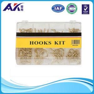 Brass Plated Screw Hooks and Eye Screws Assortment