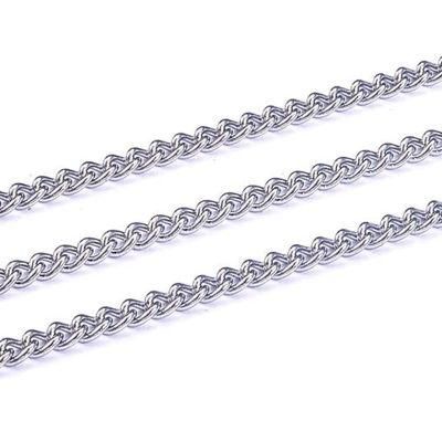 Twist Link Chains for Key Ring Fashion Jewelry