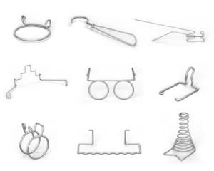 Stainless Steel Constant Coil Compression by Drawings Custom Extension Springs