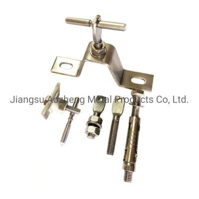 Stainless Steel Ss202 SS304 SS316 Z Bracket Wall Support System