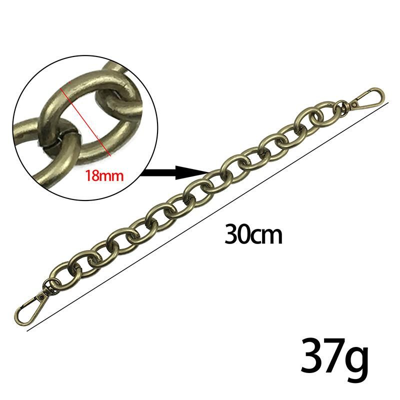 30cm High Quality Metal Chain for Handbag for Bag Chain Handbag Accessories Shoulder Bag Wholesale Handbag Chain