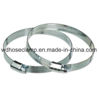 Galvanized Steel American Type Hose Clamps