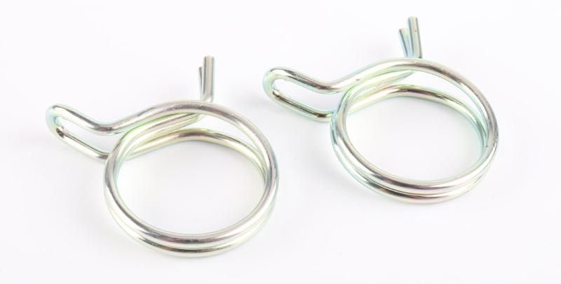 Zinc Plated Steel Self Clamping Loop Spring Band Clamp