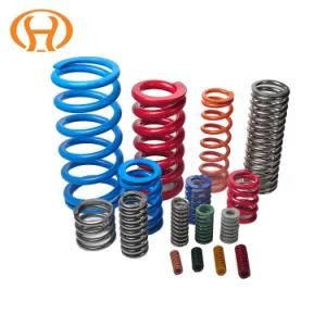 Manufacture Steel 60si2mn 65mn 50crva spiral Coil Compression Springs