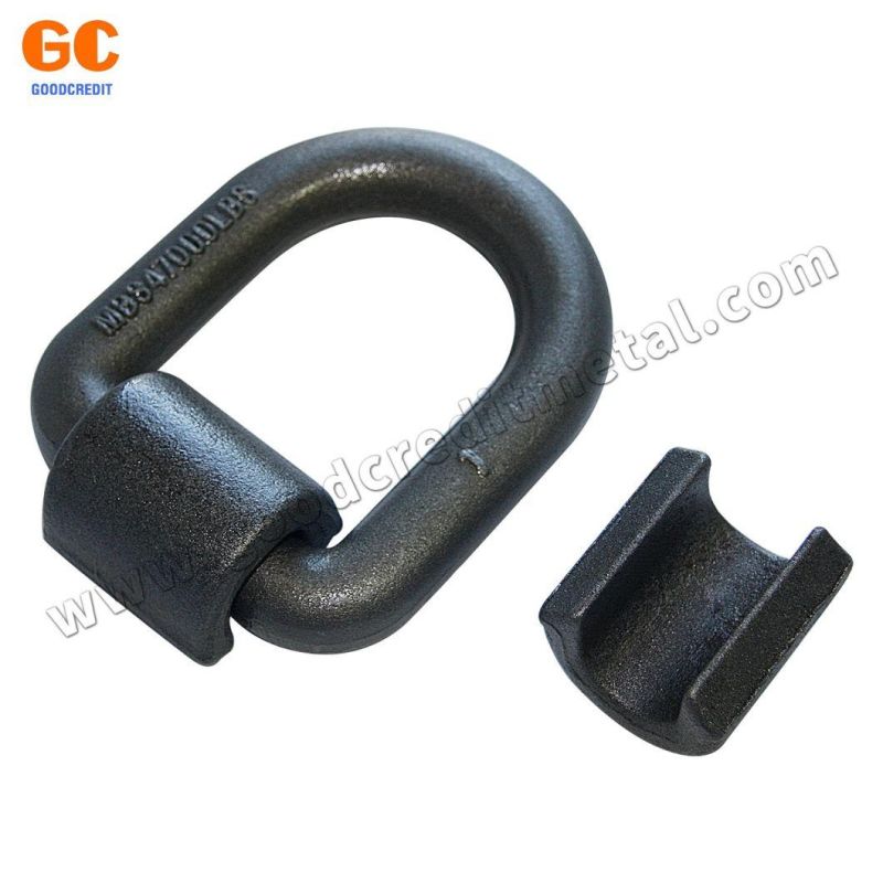 Factory Price Hardware Accessories D Ring Forged Steel Parts, Forged D Ring, Heavy Duty Products, Black D Ring Made in China