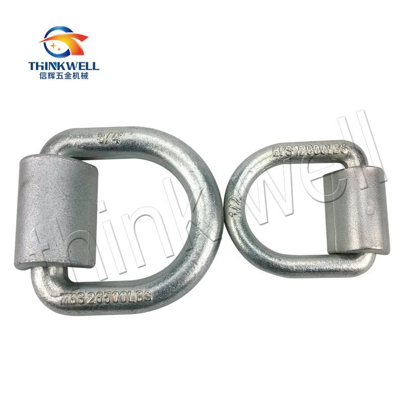 Galvanized Forged Steel Tie Down D Ring