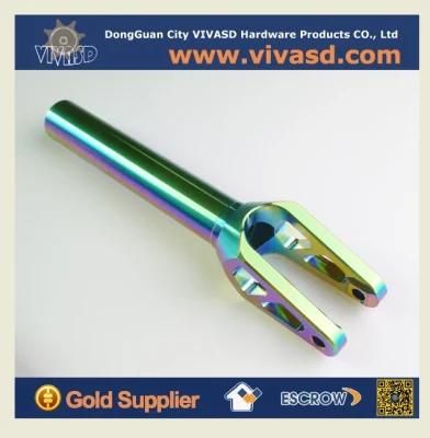 Stainless Steel Wire Rope Precision Turning China CNC Machined Scooter Forks