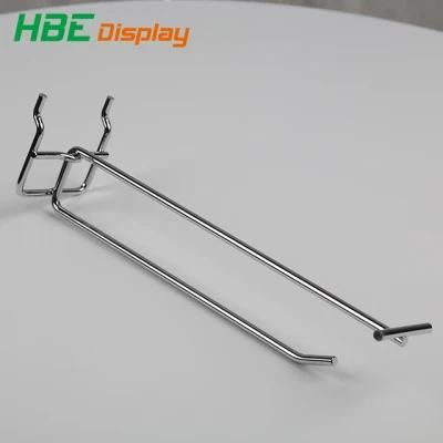 Supermarket Store Metal Hanging Pegboard Display Hooks