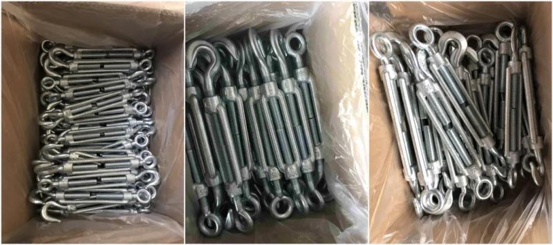 DIN1480 Turnbuckle with Hook&Eye / Hook&Hook / Eye&Eye /Jaw&Jaw