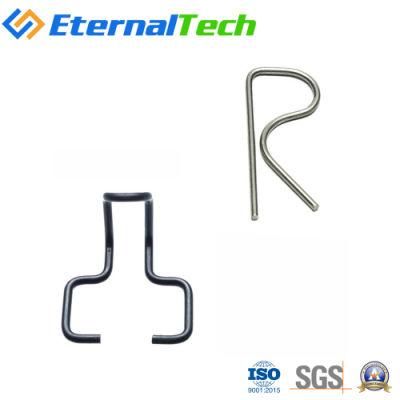 Good Quality Custom Stainless Steel Lock Pin Pipe Spring Clip, R Clips Spring Retaining Wire Hair Pins