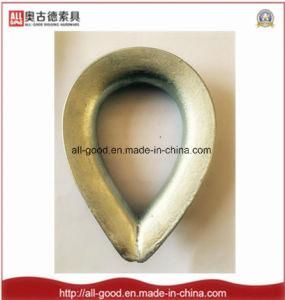Heavy Malleable Cast Ring Wire Rope Thimble BS464 DIN6899A DIN6899b