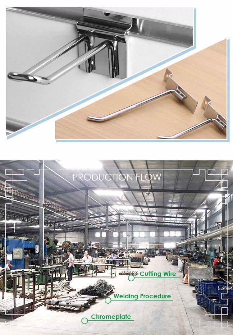 2020 Hot Sale Double Fixture Commercial Equipment Hooks