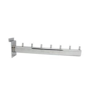 Metal Chrome Slatwall Display Hook for Shopfittings