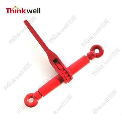 Red Painting Forged Steel Ratcheting Load Binder Without Hooks