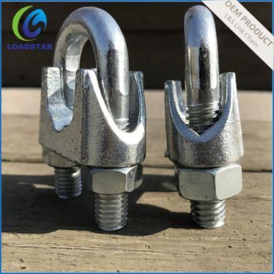 Fastener Malleable Casting DIN741 Metal Wire Rope Clamp