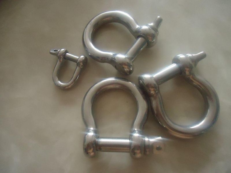 Stainless Steel 316 Adjustable Bow Shackle for Bracelet