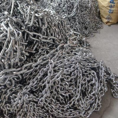 DIN Standard Bright Polished Long Link Chain