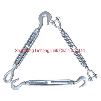 U. S. Type Galvanized Eye/Hook Turnbuckle