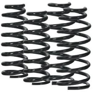 Black Powder Coated Coil Springs