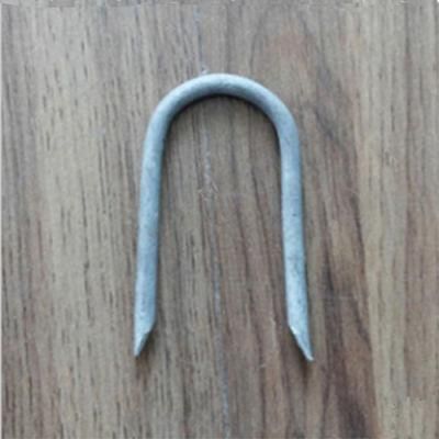 Galvanized Ground Wire Staple for Pole Line Hardware