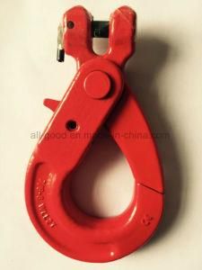 G80 Forged Alloy Steel Clevis Selflock Hook/ Safety Hook