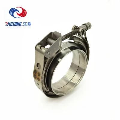 Auto Parts Stainless Steel V Band Exhaust Clamp and Flanges