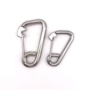 Stainless Steel Simple Spring Snap Hook Spring Hook Craft Hook