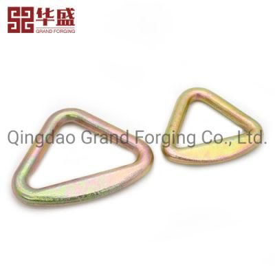 Forged Galvanized Steel Winch Strap Delta Ring/Triangle Ring