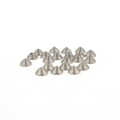 Stainless Steel Clips Conical Contacts AAA Battery Spring
