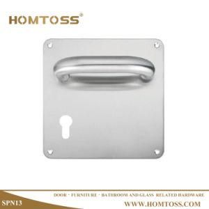 Public Toilet and Washroom Stainless Steel Indicator Board Plate Number Push and Pull Sign Plate with Handle (SPN13)