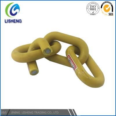 Professional Manufacturer G80 Colored Plastic Coated Steel Link Chain