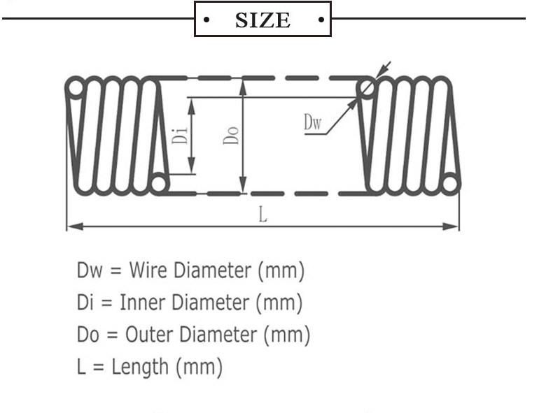 for Car Brake Low Tension Extension Spring, Galvanized Extension Spring