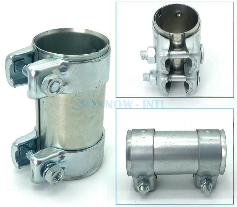 Exhaust Pipe Clamp Downpipe Down Catback Muffler Cat Pipe Clamp