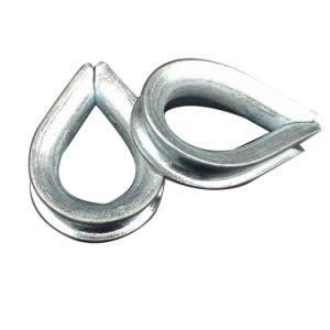 Transmission Line Fitting Galvanized Steel Rope Thimble