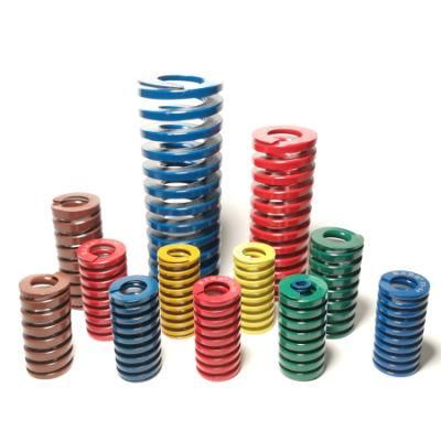 High Precision Compression Mould Yellow Die Springs Coil Springs