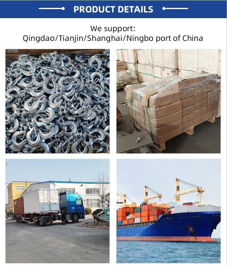High Tension Drop Forged Steel Clevis Slip Hook with Latches H331