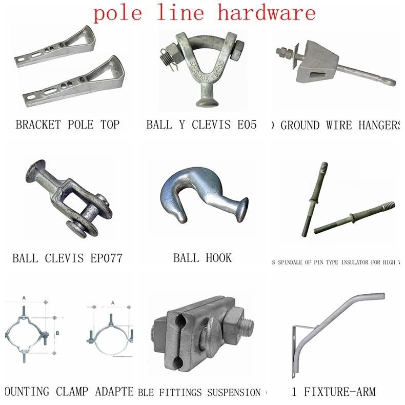 Hot DIP Galvanized Pole Band Clamp for Hardware