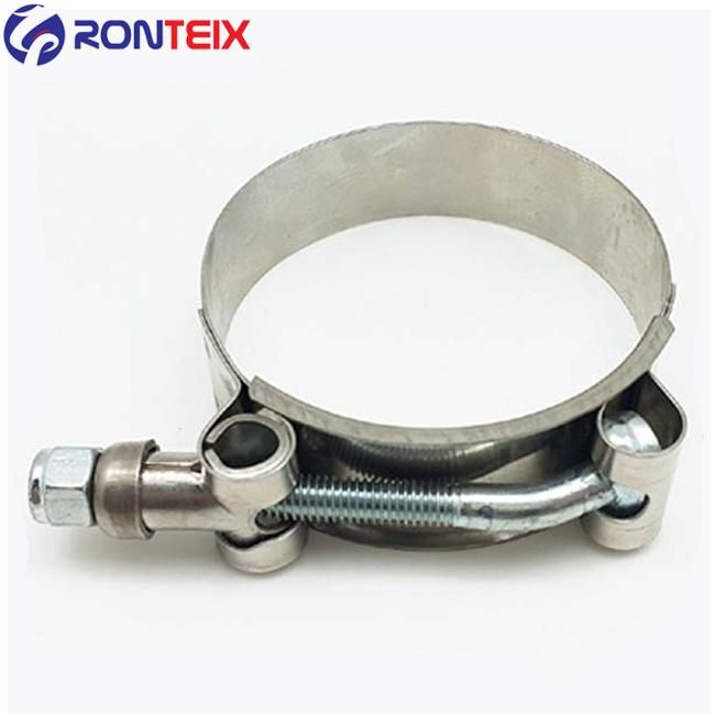 American Type Customized Adjustable Stainless Steel Hose Clamp for Silicone Hose