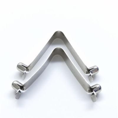 Custom on Demand V Shaped Metal Spring Clips