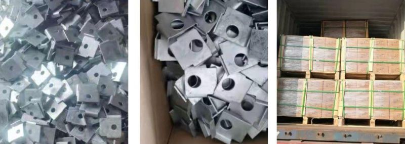 Channel Washer Connector for 1-5/8" (41mm) , Zinc Plated /HDG Option