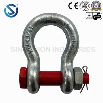U. S. Type Forged Bolt Type Safety Anchor Shackle G2130