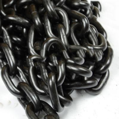 Factory Supply 14mm Grade80 Metal Black Load Chain