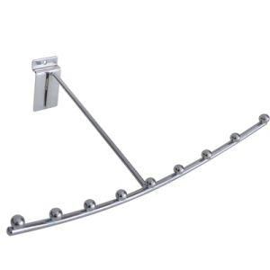 Wholesale Supermarket Metal Rack Bra Slatwall Bra Display Hook with Two Sides