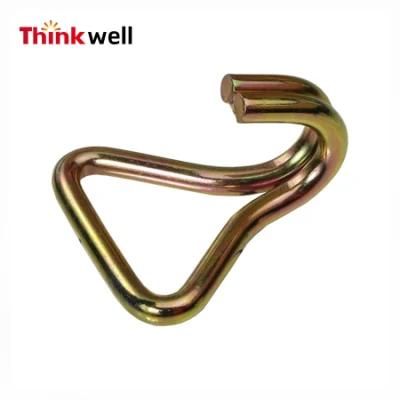 Wholesale 50mm Galvanized Double J Hook for Lashing