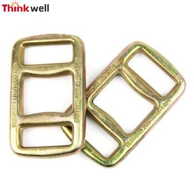 30mm-50mm Galvanized Steel One Way Lashing Buckle for Strap