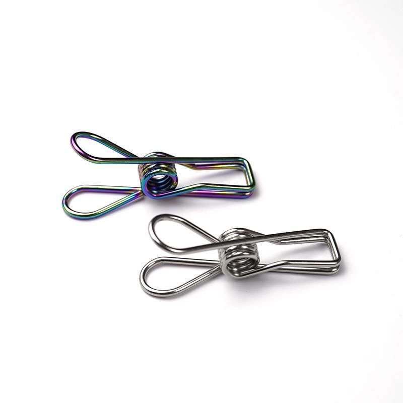 Hot Sale Stainless Steel 316 Rainbow Color Cloth Peg