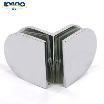 Foshan Manufacturer Supply High Quality Custom Shower Enclosure Hardware Glass Clamp Holder 90 Degrees for Glass Door