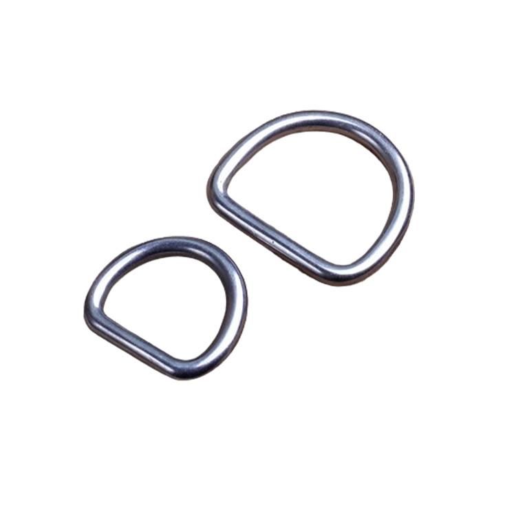 Kingslings 304 Stainless Steel D Ring Belt Ring